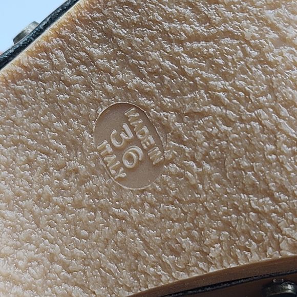 Isabel Marant Titya Clogs Mid-Heel Studded Camel Leather stud wood Sz 6 36 new - Picture 10 of 10